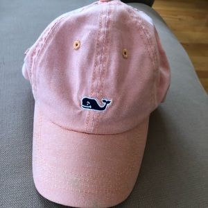 Peach Vineyard Vines baseball cap